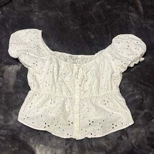 White American Eagle top